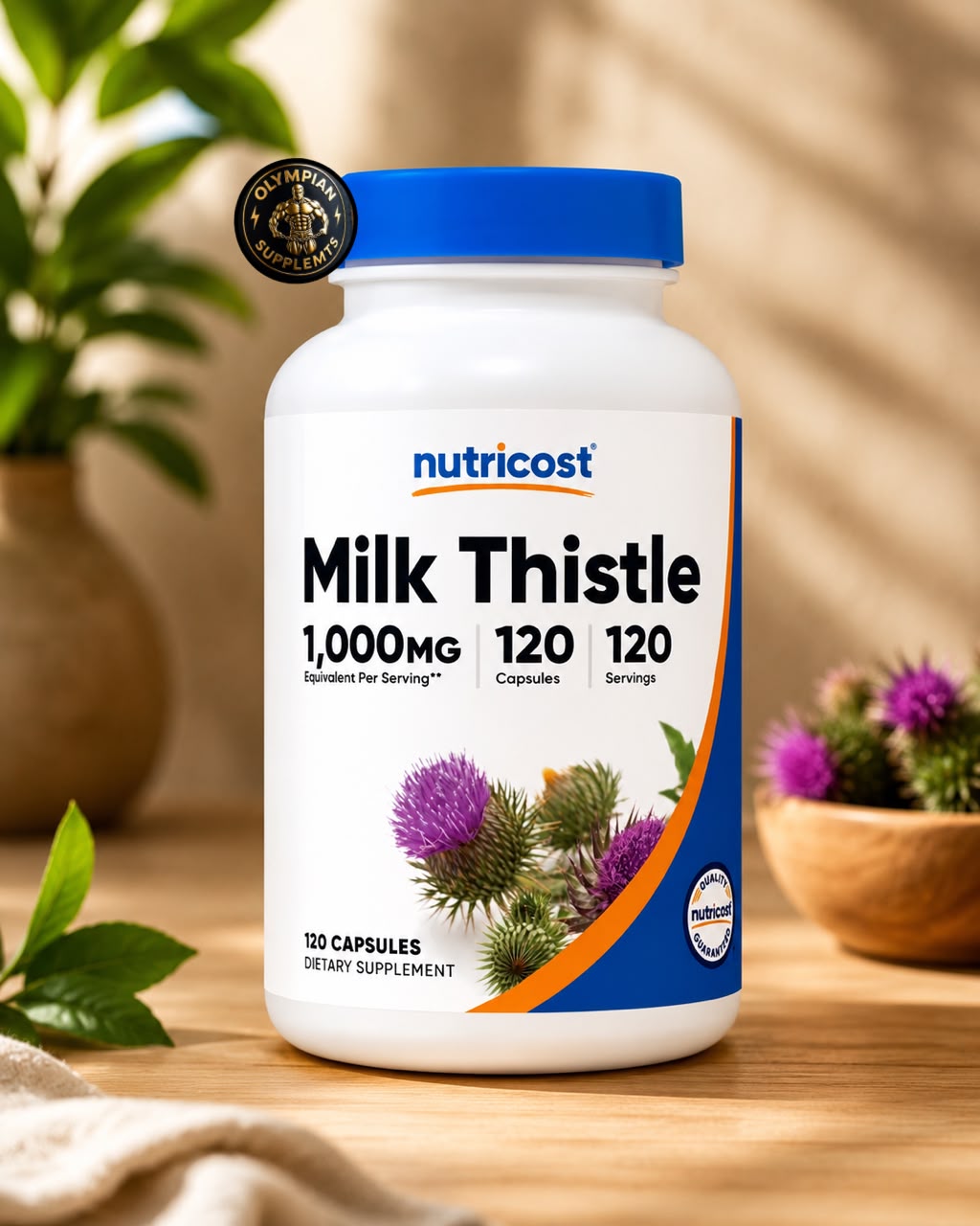 Milk Thistle (Cardo Mariano) 1000 mg
