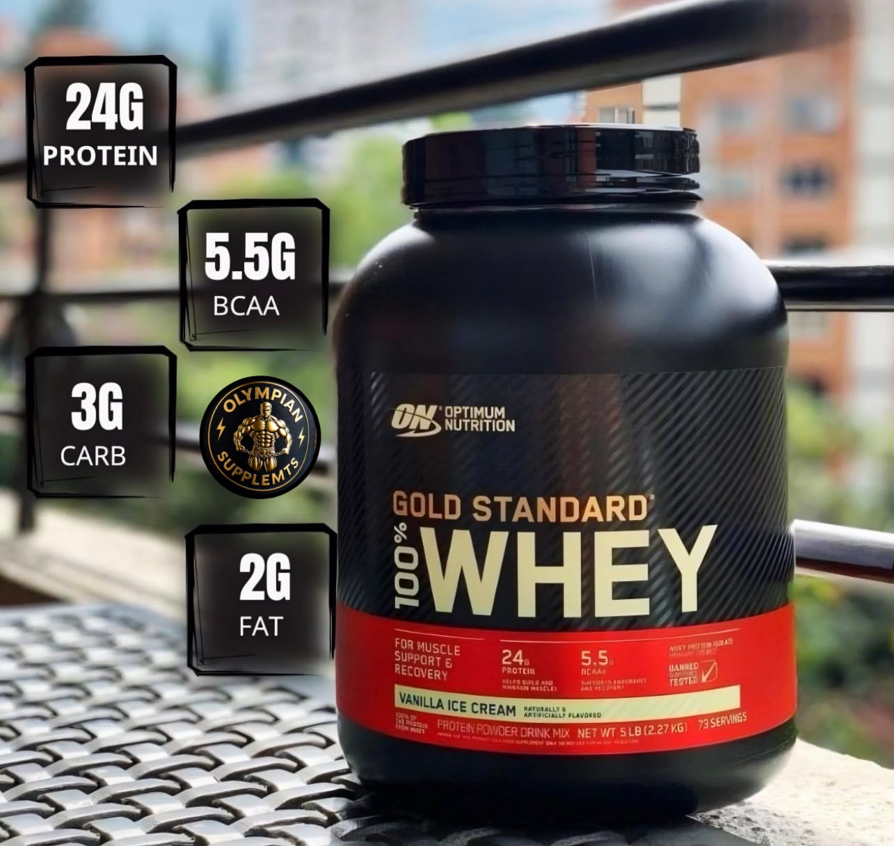 WHEY GOLD STANDARD 5lb