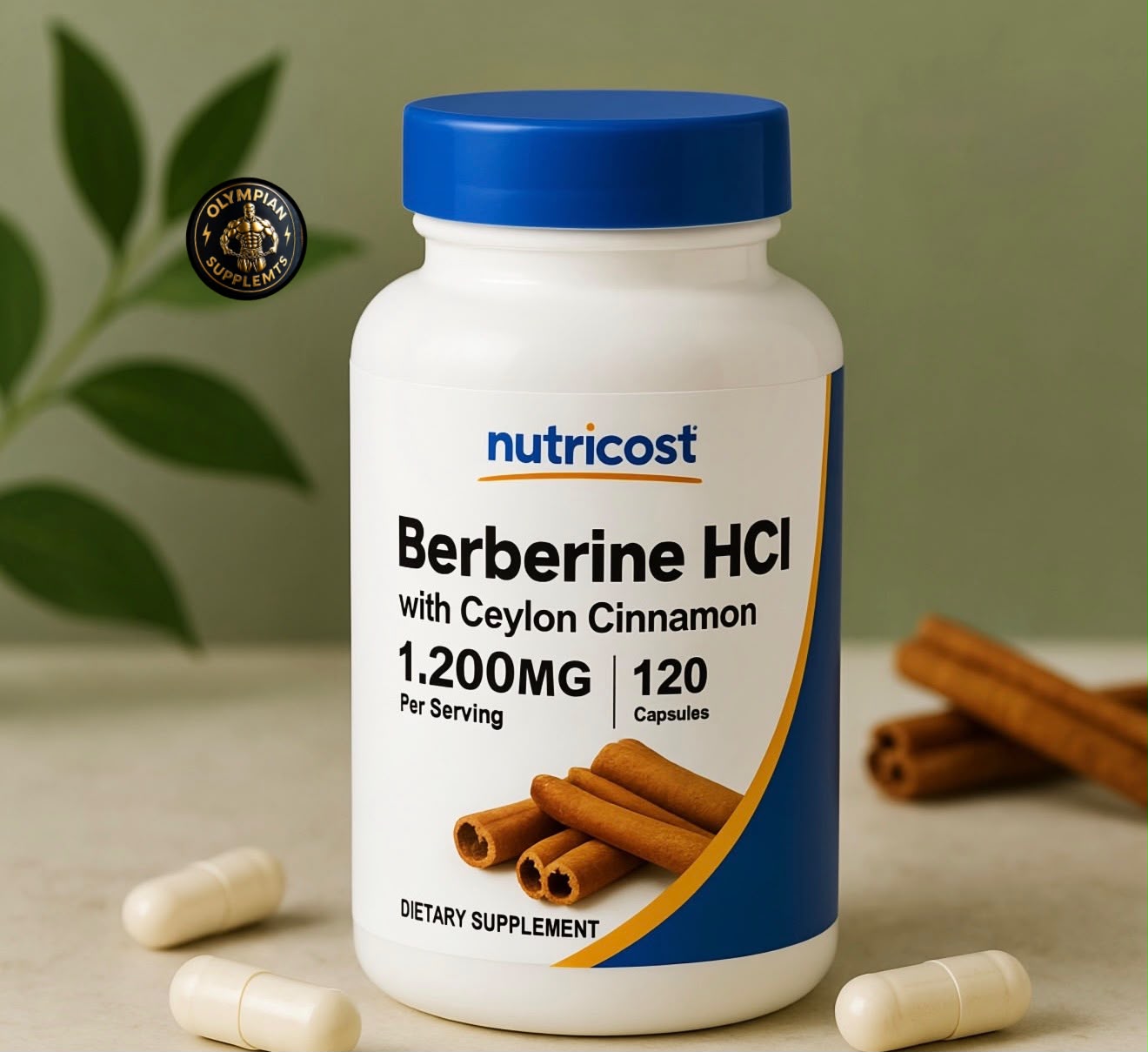 Berberine HCl con Canela de Ceilán (Ceylon Cinnamon)
